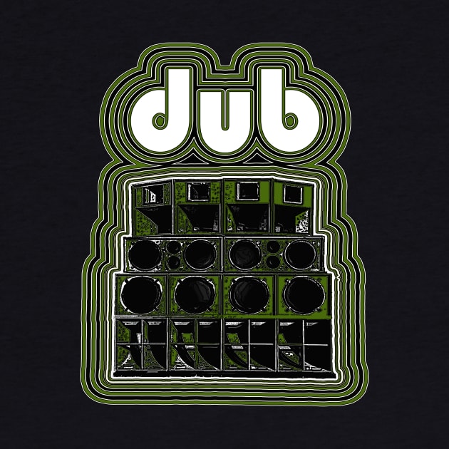 Dub Soundsystem- Green by AutotelicArt